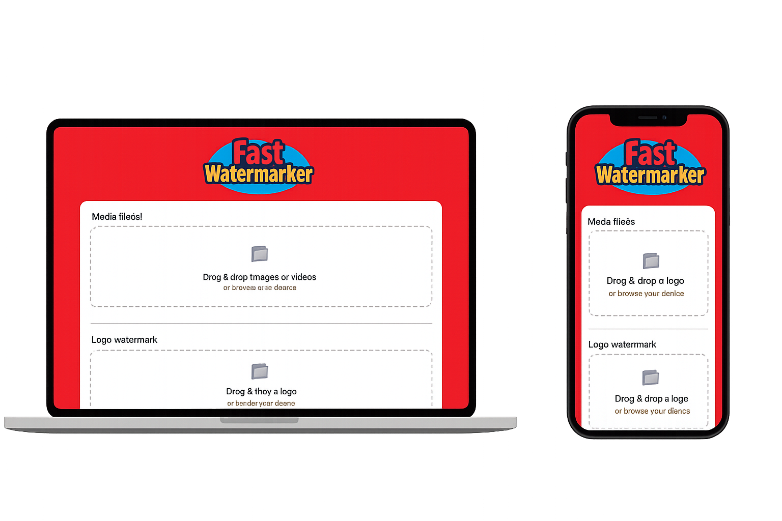 FastWatermarker UI preview